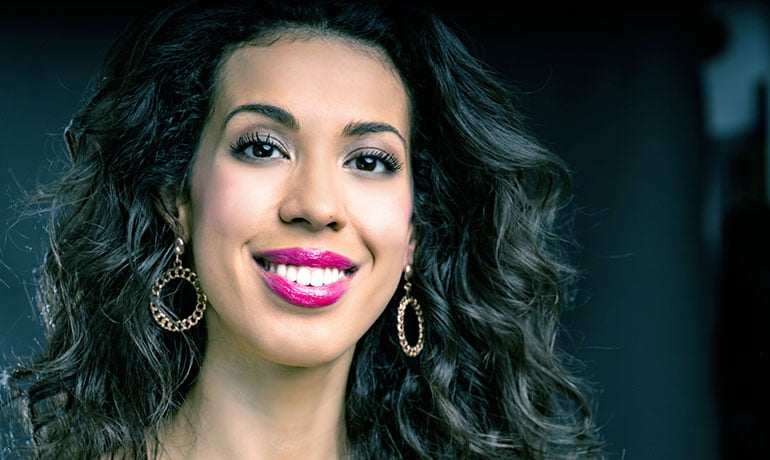 Ashley Simone promotional portrait