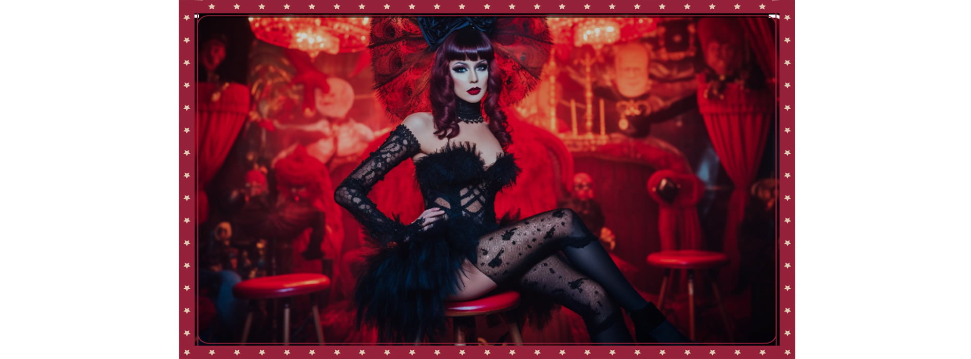 Gothic circus performance